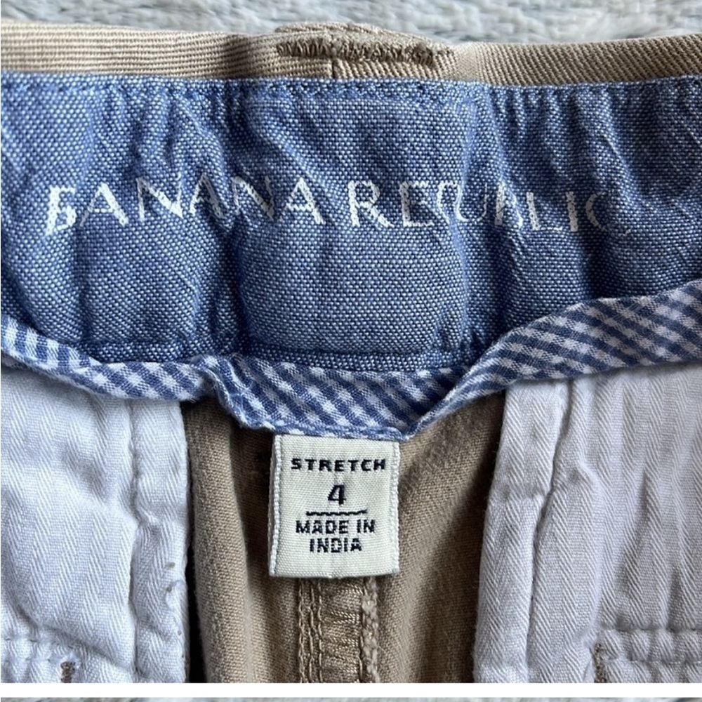 2 pr Banana Republic cotton shorts - Picture 6 of 16